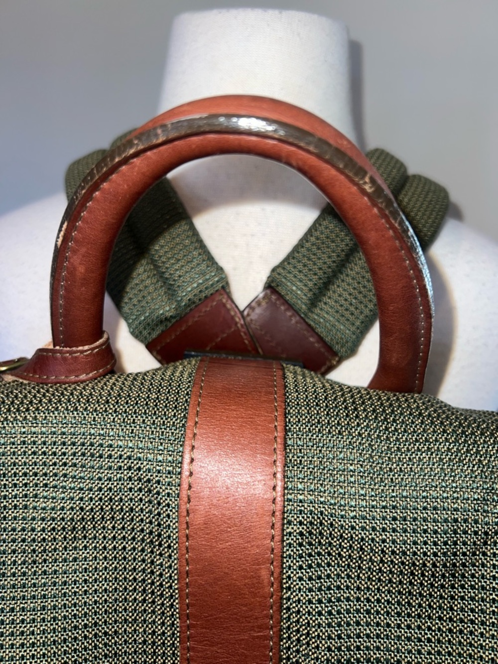 Hartmann Tweed & Leather Trim Travel Backpack - Picture 6 of 15